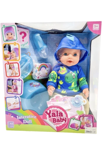 Пупс Yale Baby 7 функций пм, ткань