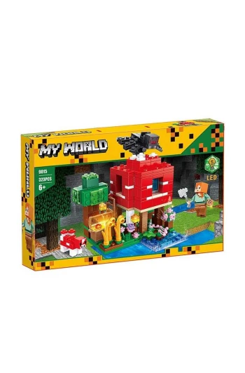 Конструктор My World 323 деталей, світло