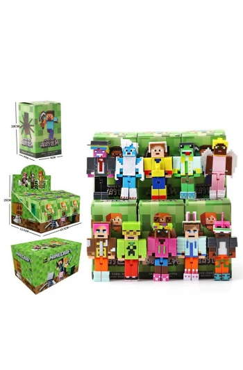 Фигурки героев Minecraft 