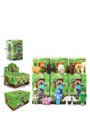 Фигурки героев Minecraft 