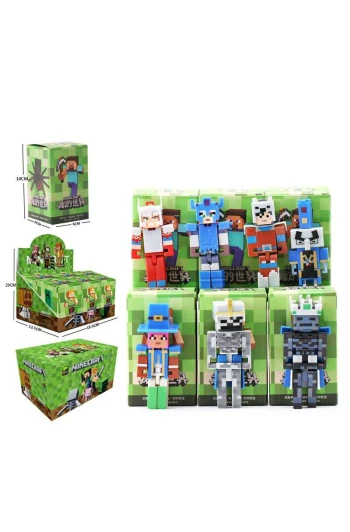 Фигурки героев Minecraft 