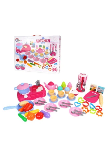 Набір посуду Kitchen Set: 66 елементів
