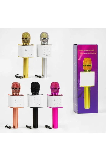 Музыкальные инструменты Микрофон USB, bluetooth, колонка, караоке, 5 видов